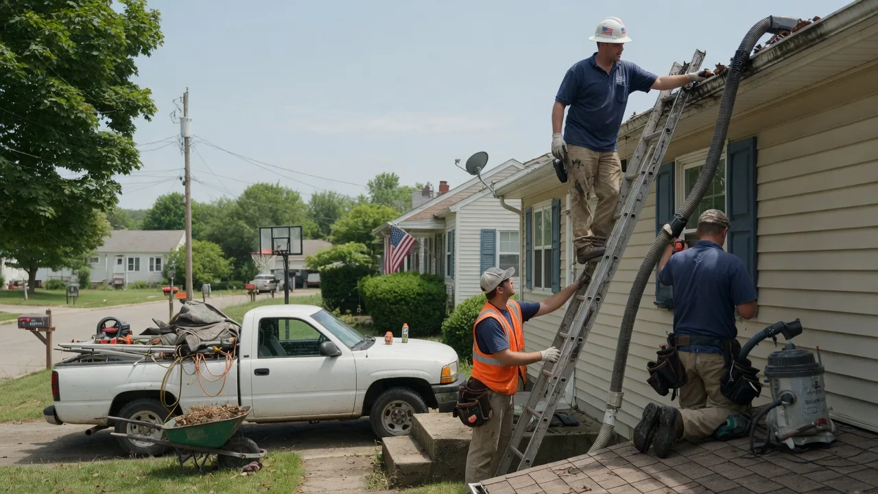 Gutter Installation in New Canton, VA near me